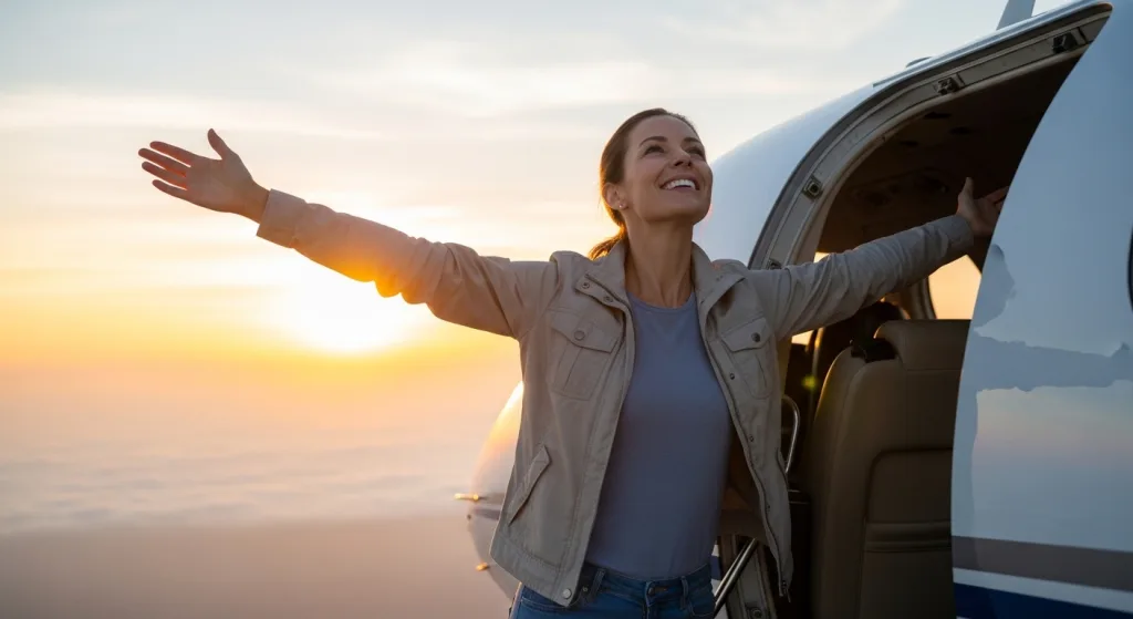 dépasser ses peurs de l'avion pour vivre son rêve