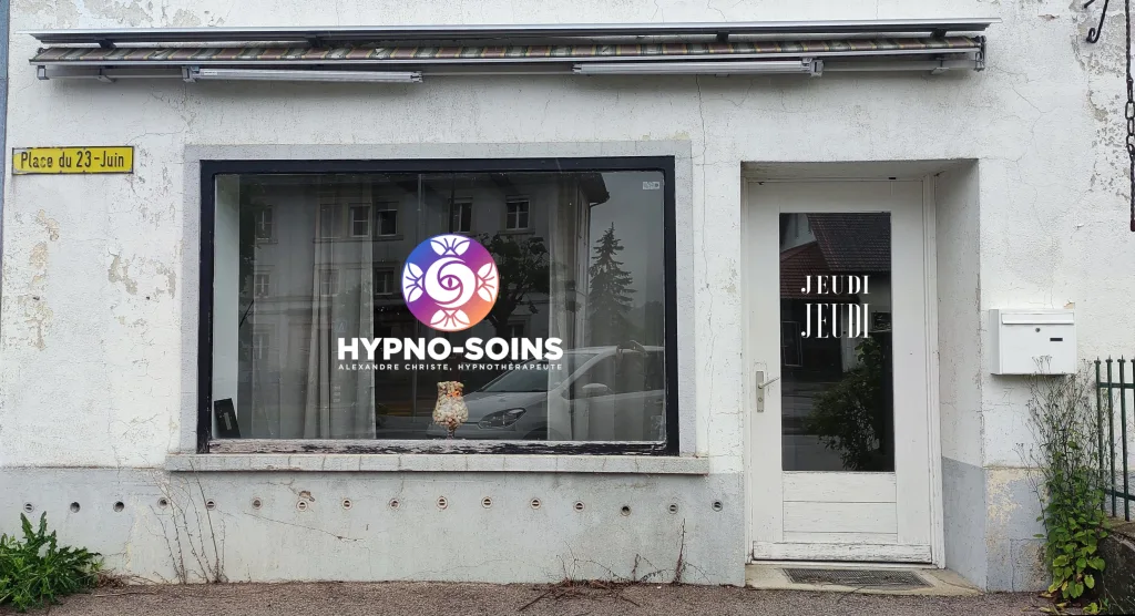Vitrine HYPNO-SOINS, hypnose Jura